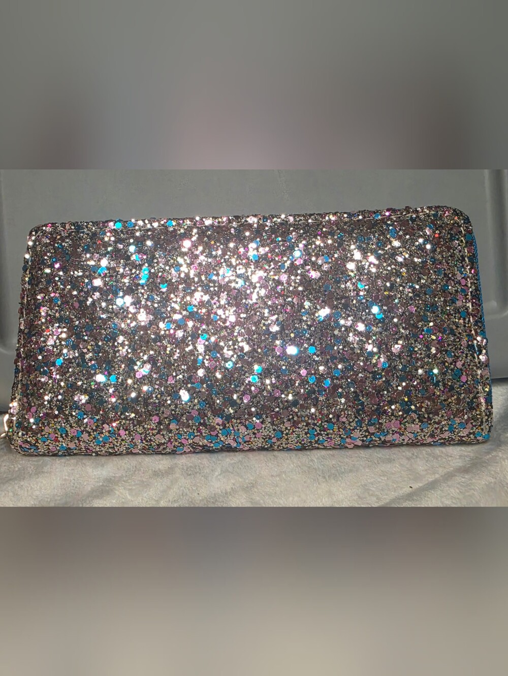 Glitter Multicolor Women's Clutch Wallet